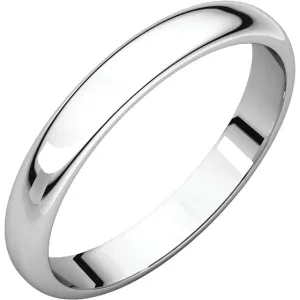 3mm Half Round Band