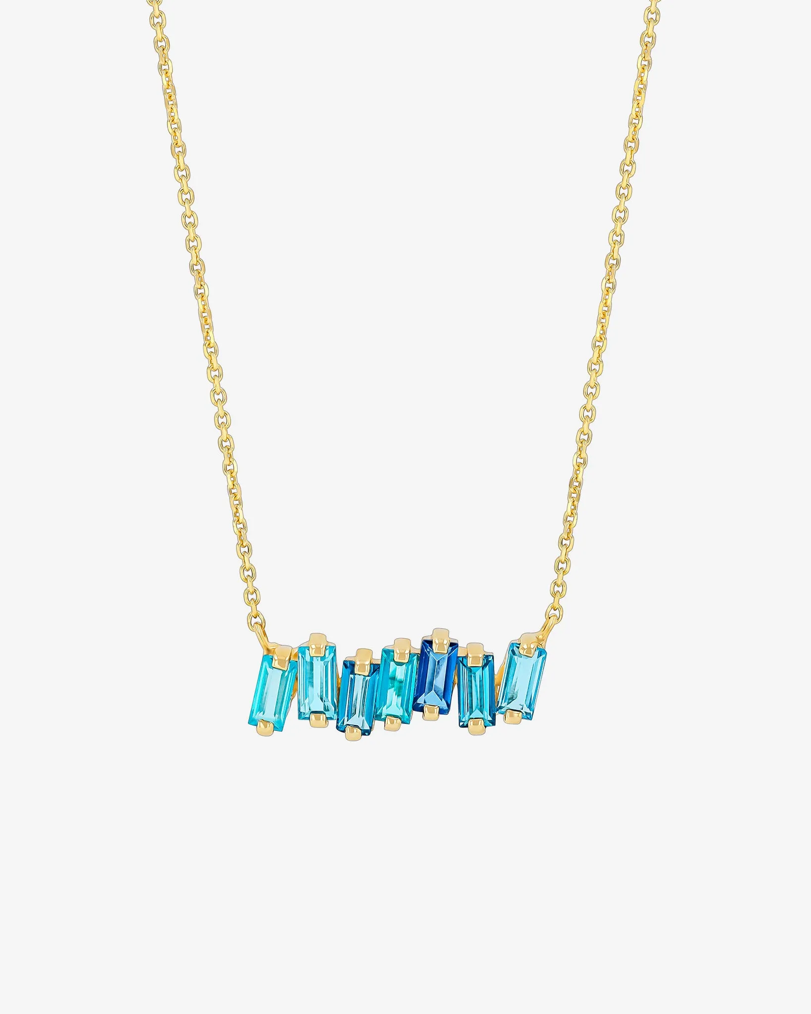 Amalfi Blue Mix Bar Pendant