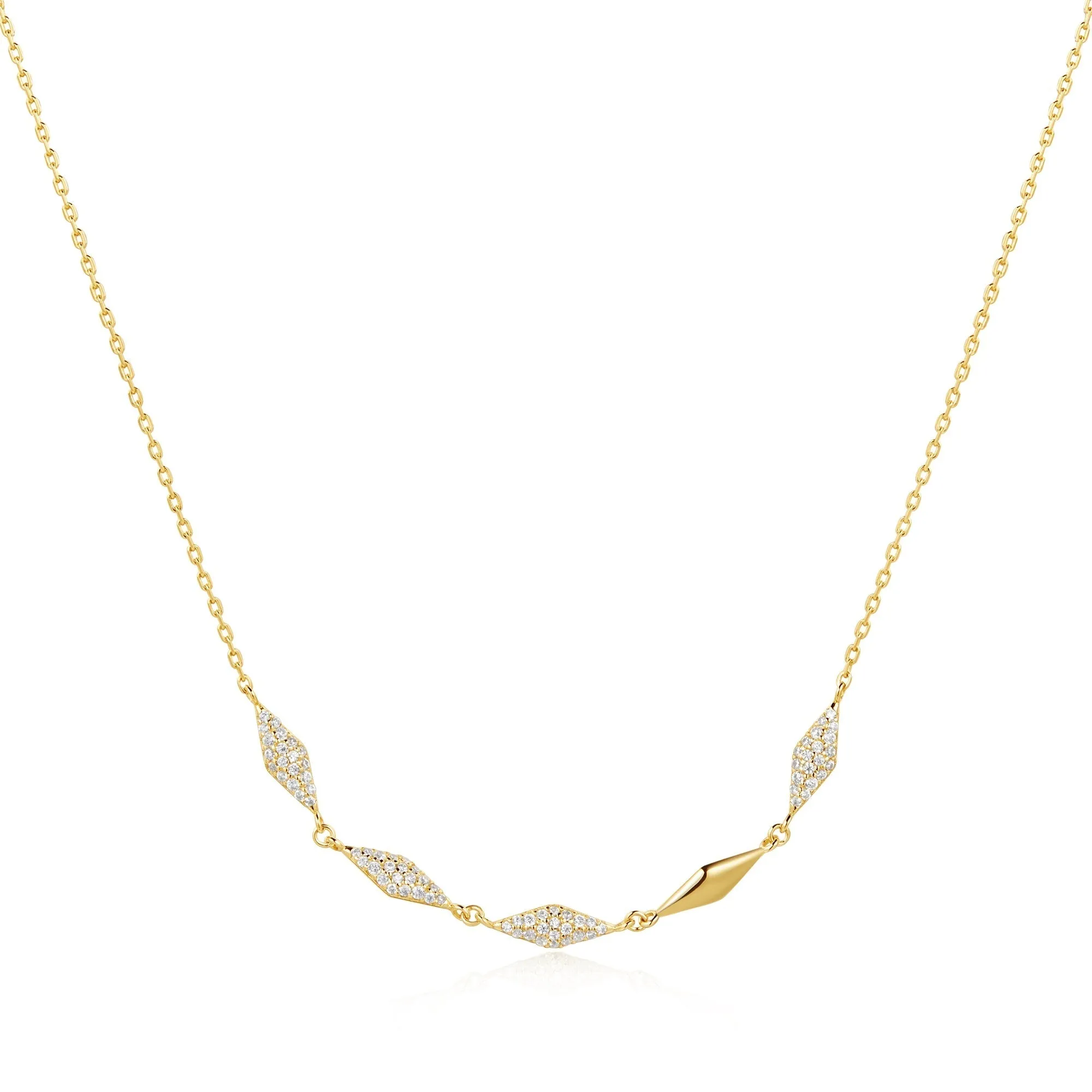 Ania Haie Gold Multi Sparkle Necklace N061-06G