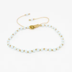 Anklet Soft Blue Pastel