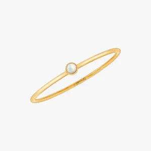 Baby Opal Ring Gold