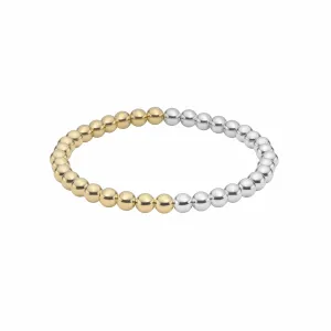 Baller | Small Gold   Silver Bracelet