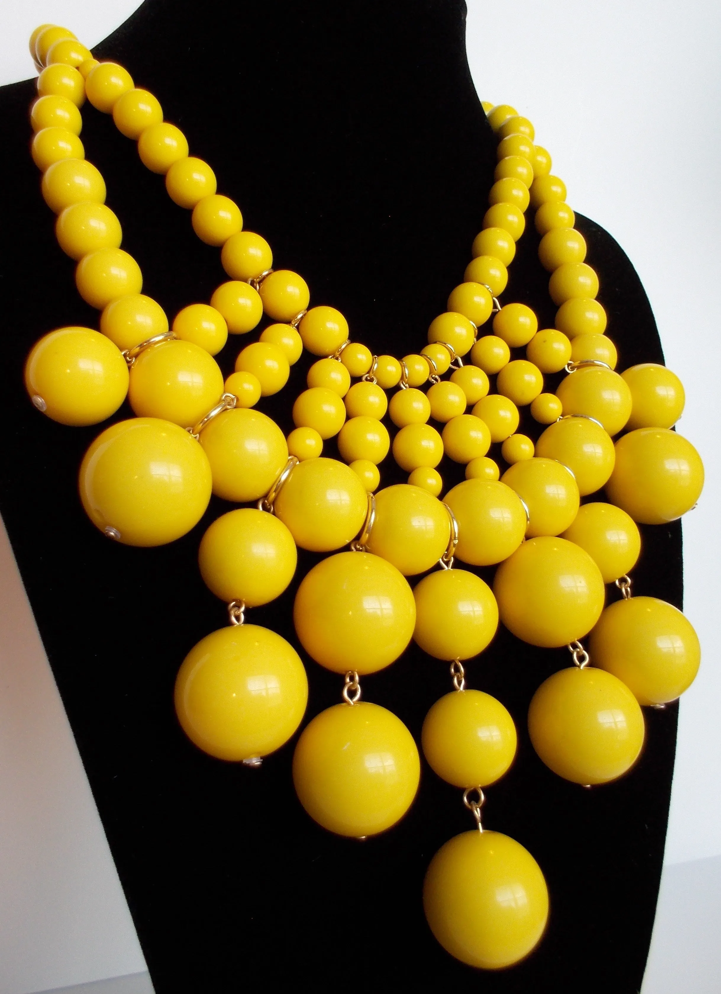 Bauble Bib Statement Necklace