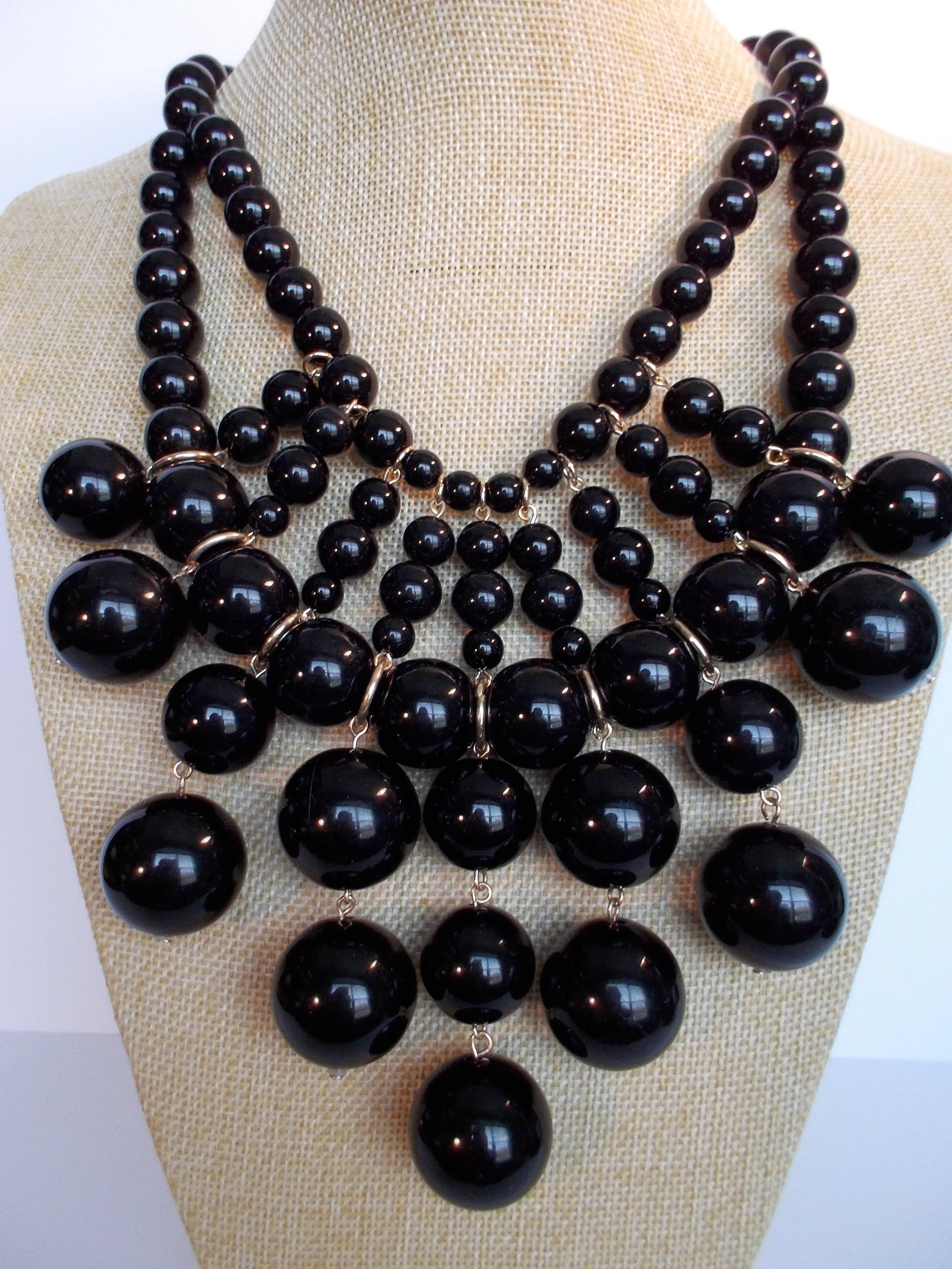 Bauble Bib Statement Necklace