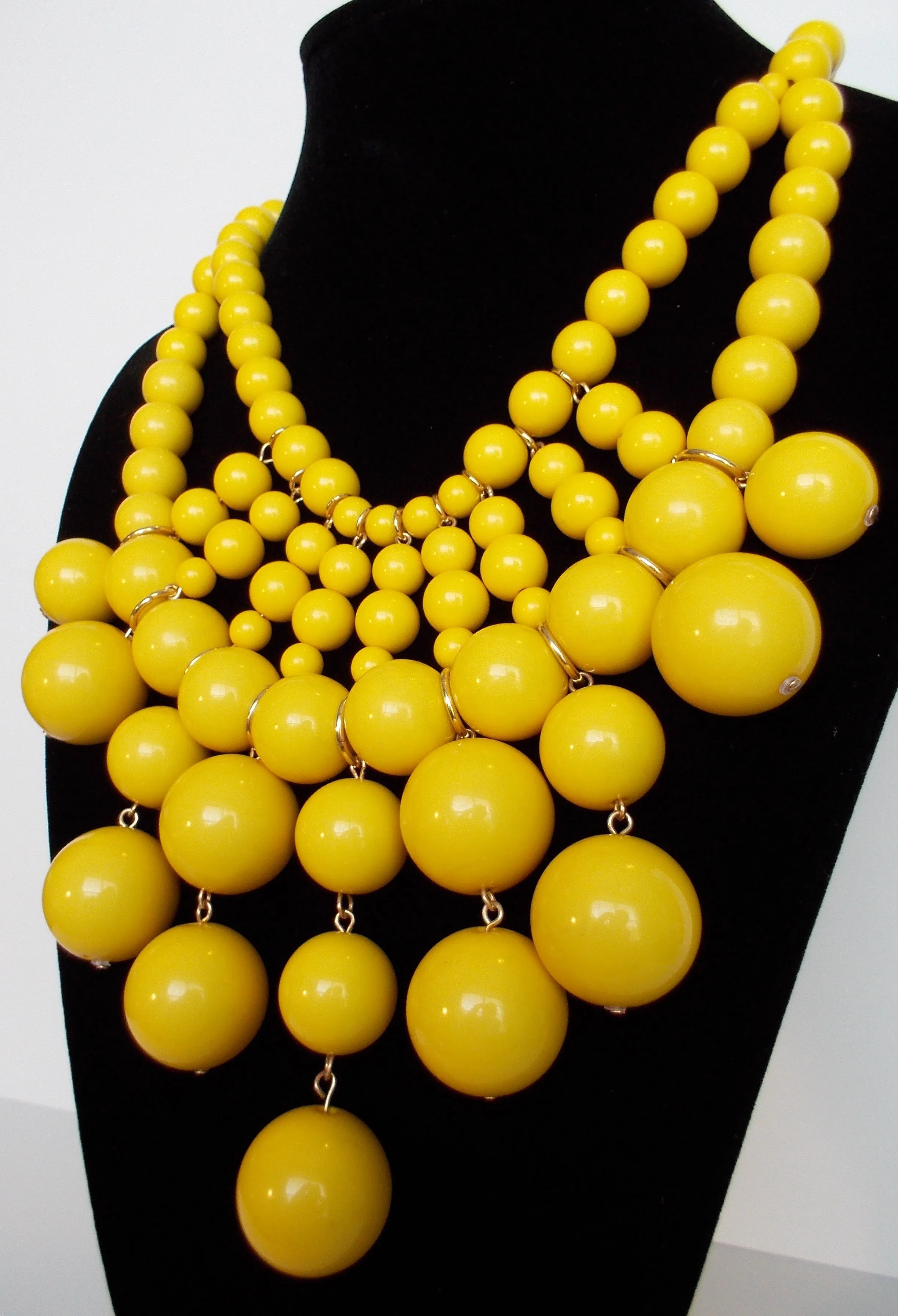 Bauble Bib Statement Necklace