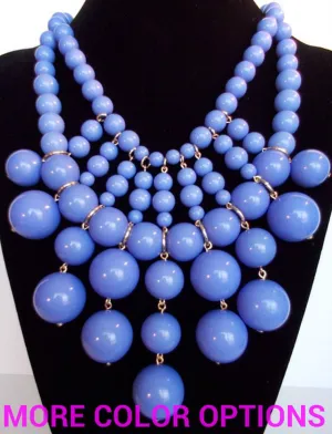 Bauble Bib Statement Necklace