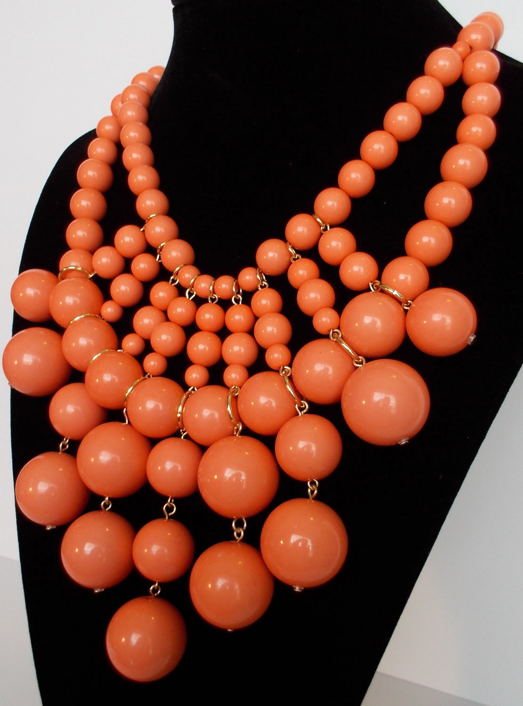 Bauble Bib Statement Necklace