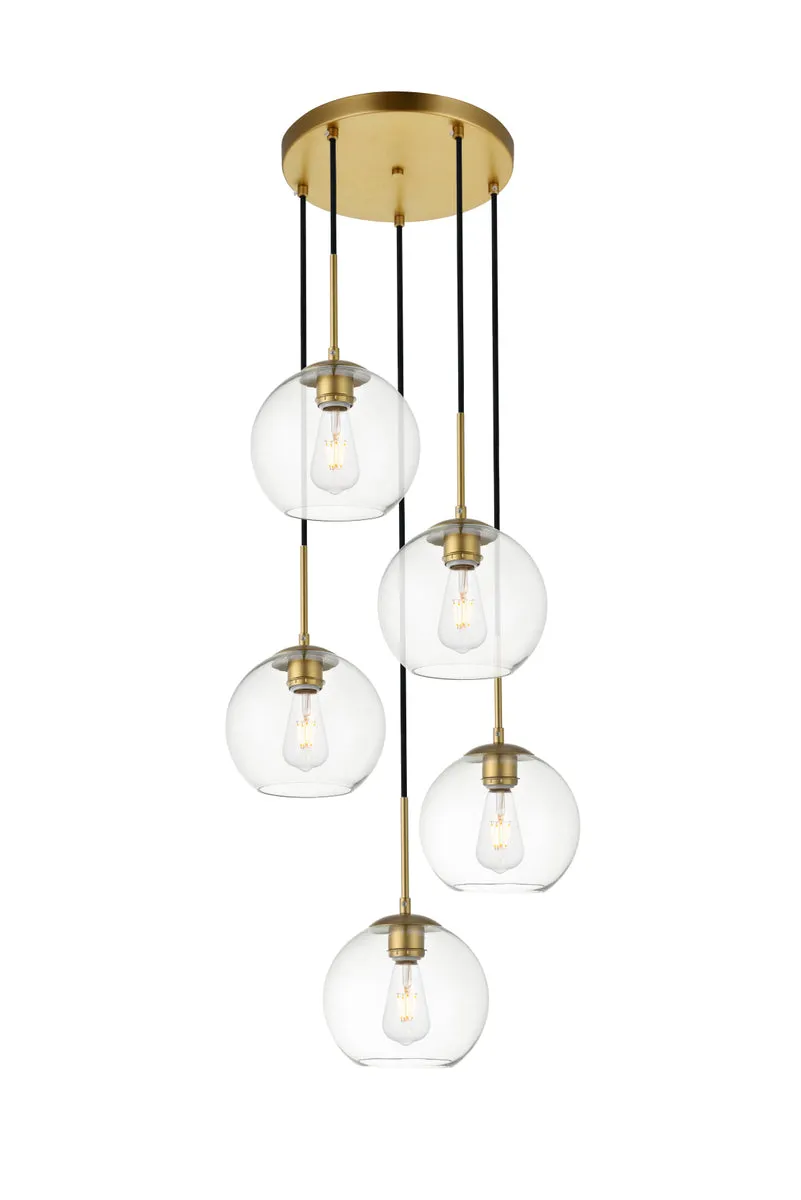 Baxter 5 Light Pendant