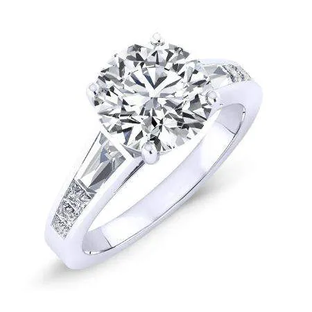 Bergamot - Round Diamond Engagement Ring