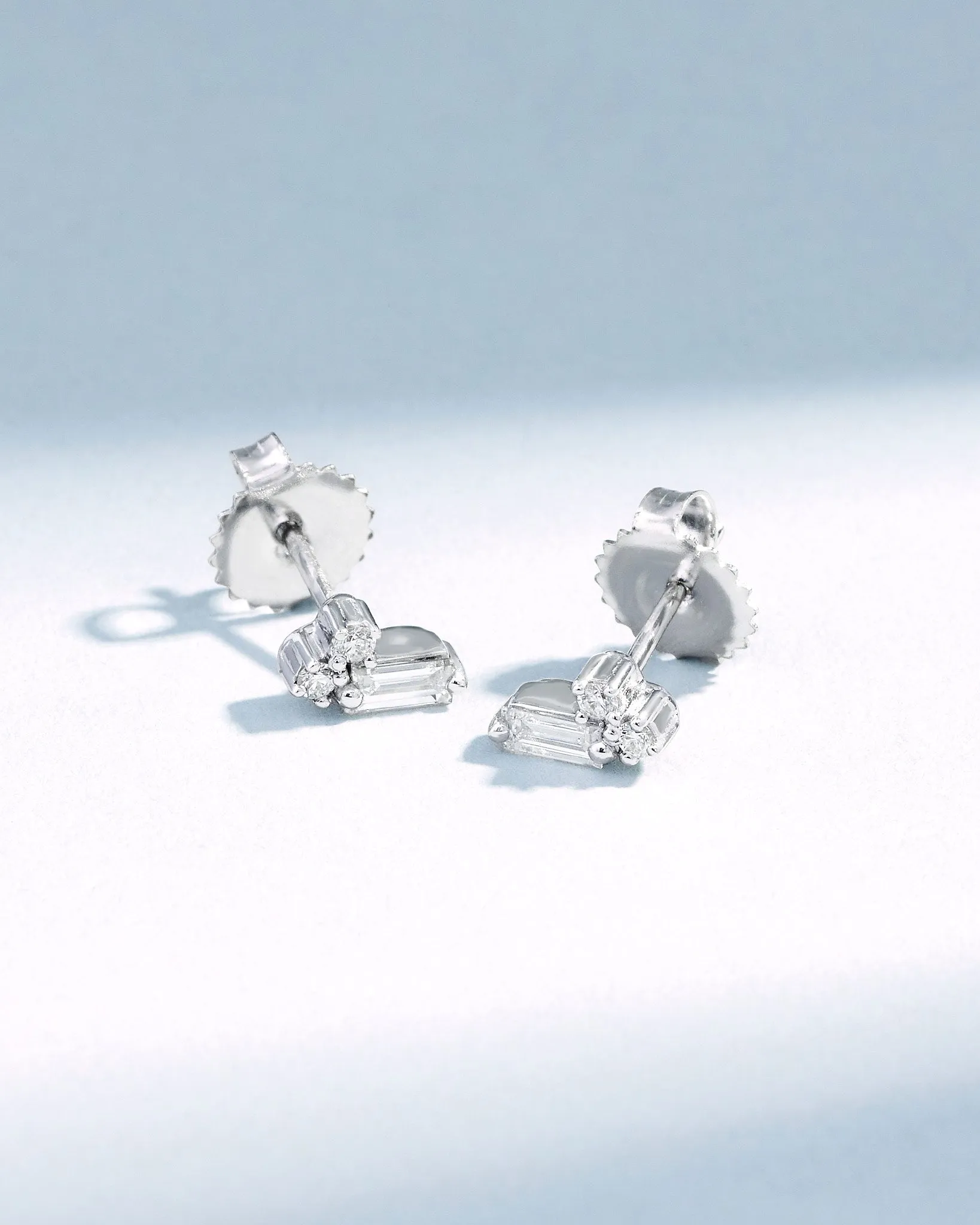 Bold Burst Mini Diamond Studs