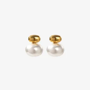 Bold Pearl Earrings