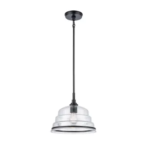 Boyer 1-Light Pendant in Matte Black