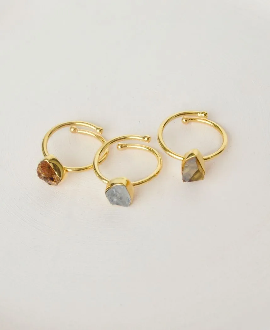 Crystal Ring Set