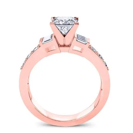 Daisy - Princess Lab Diamond Engagement Ring (IGI Certified)