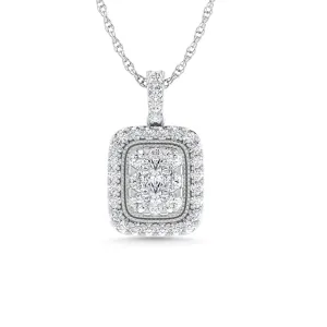 Diamond 7/8 Ct.Tw. Fashion Pendant in 14K Yellow Gold