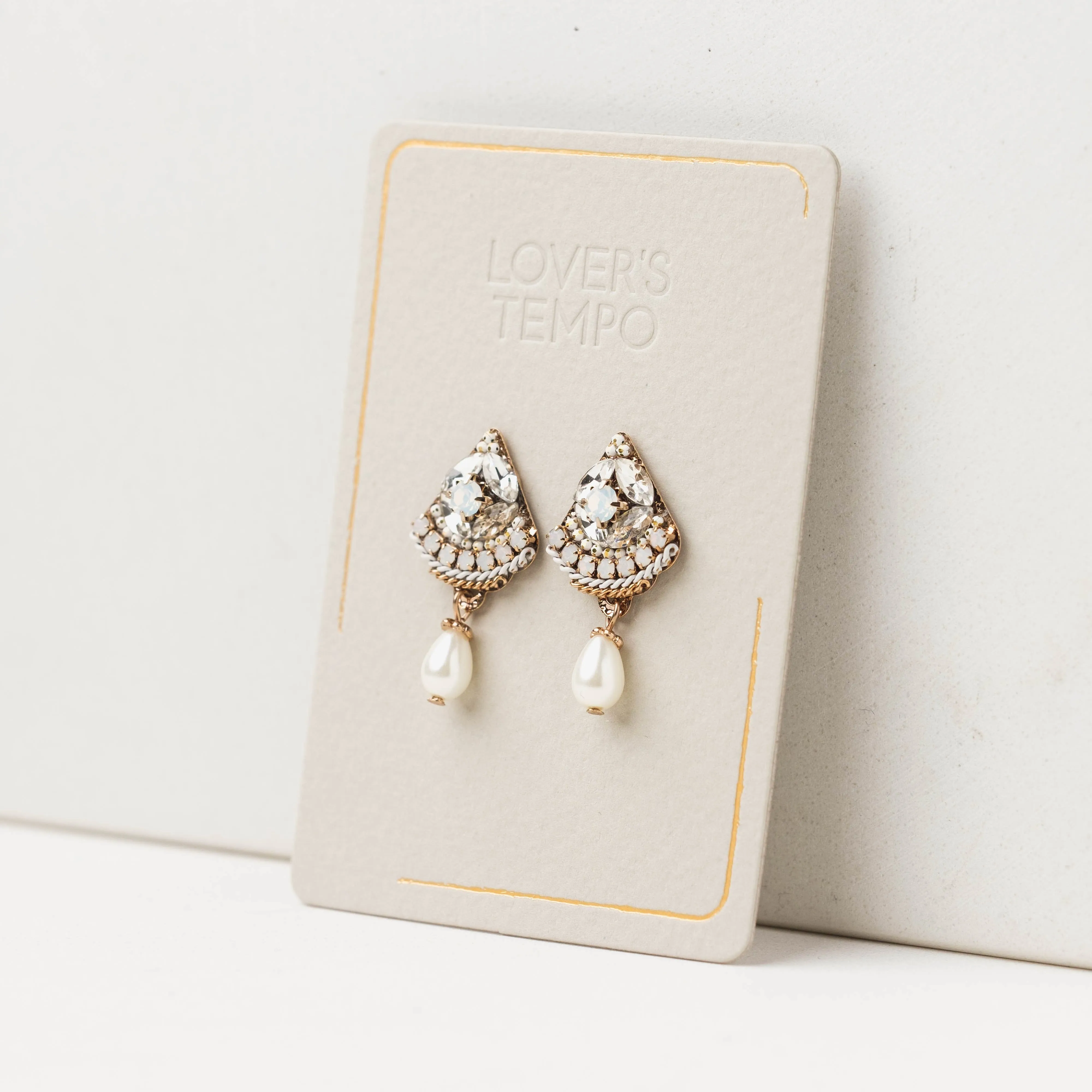 Garland Pearl Drop Earrings