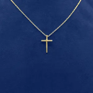 Gold Mini Skinny Cross