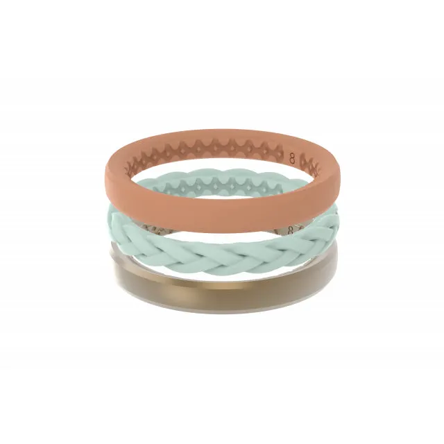 Groove Ring Stackable