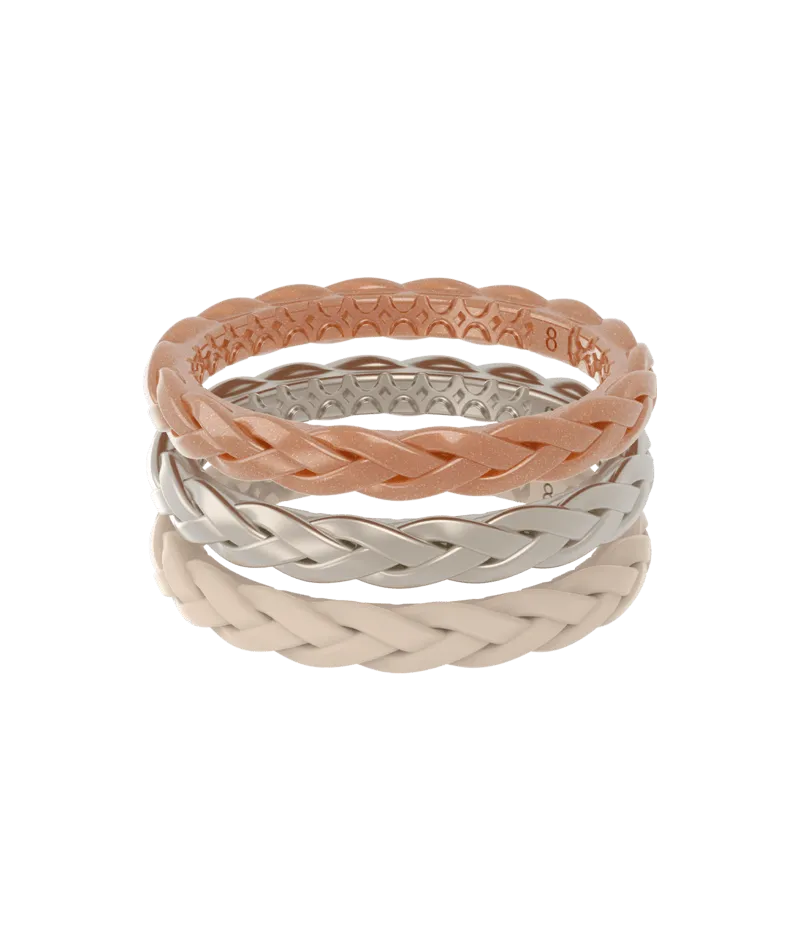 Groove Ring Stackable