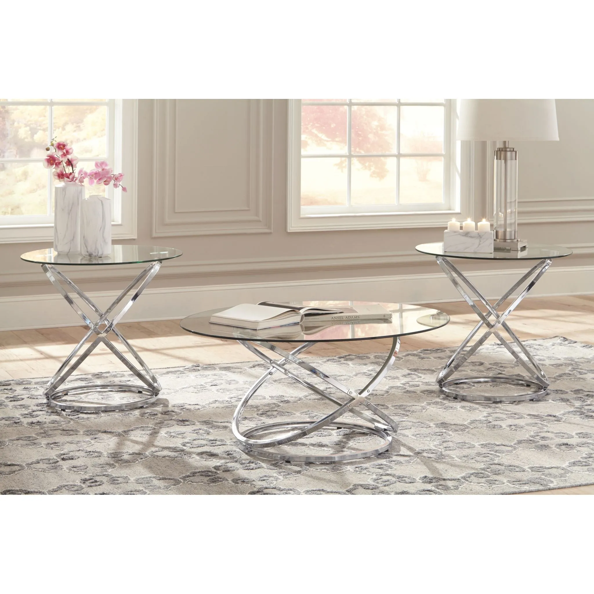 Hollynyx Occasional Table Set (set of 3)