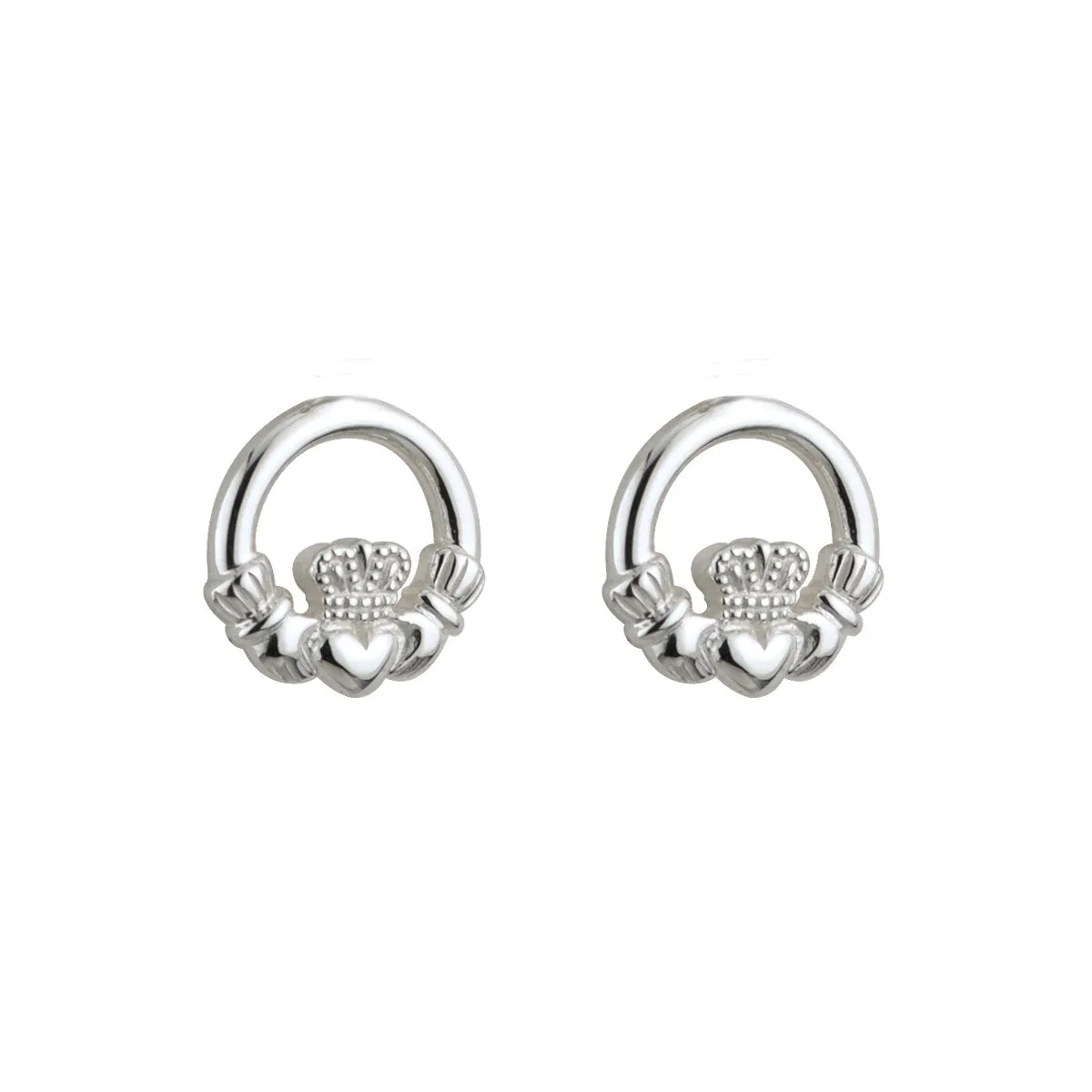 Kid’s Claddagh Earrings