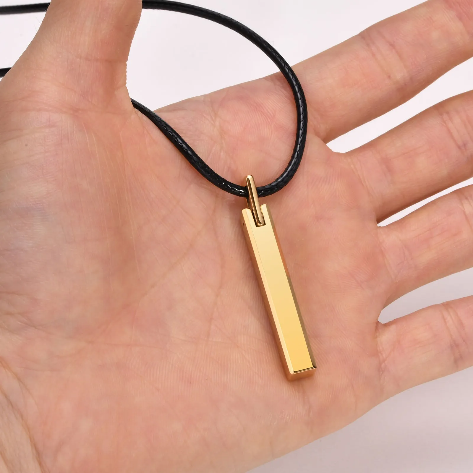 LMS Bar Pendant Necklace