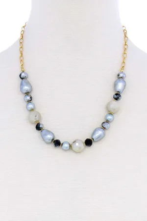 Modern Beaded Trendy Necklace