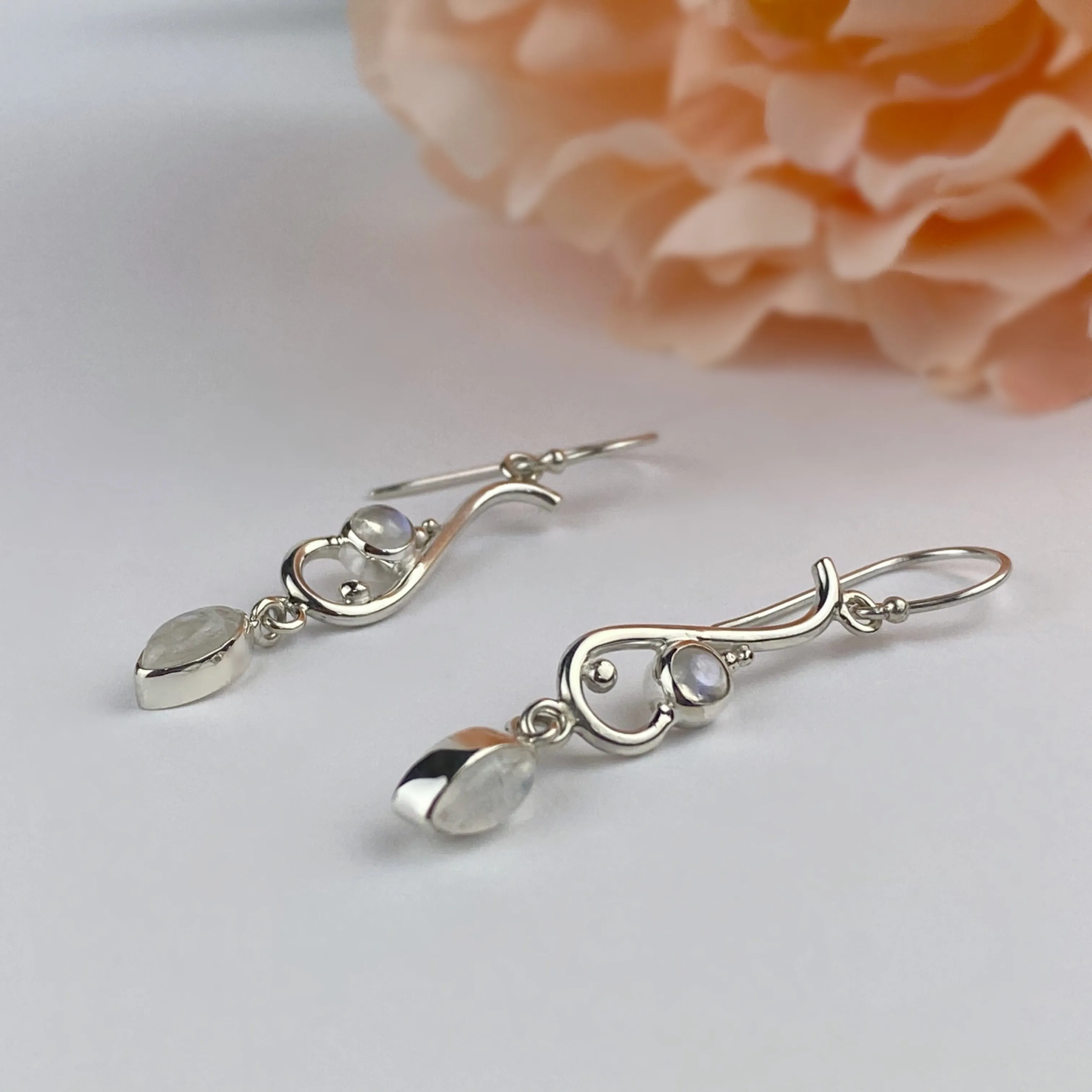 Musical Moonstone Earrings - VE258