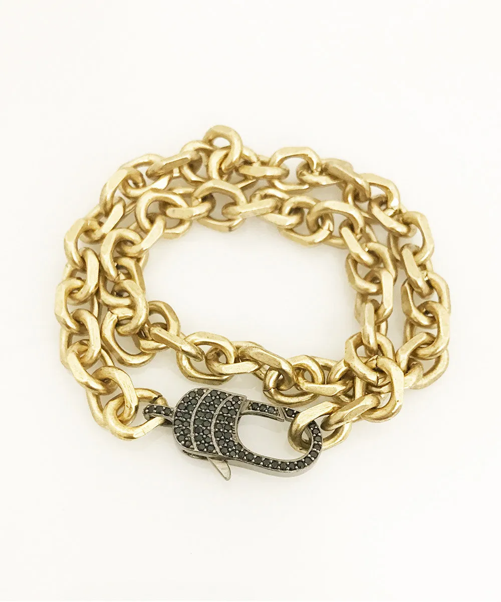 Nathan & Moe Double Wrap Chain Bracelet