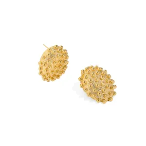 OVAL DOME BULLES EARRINGS