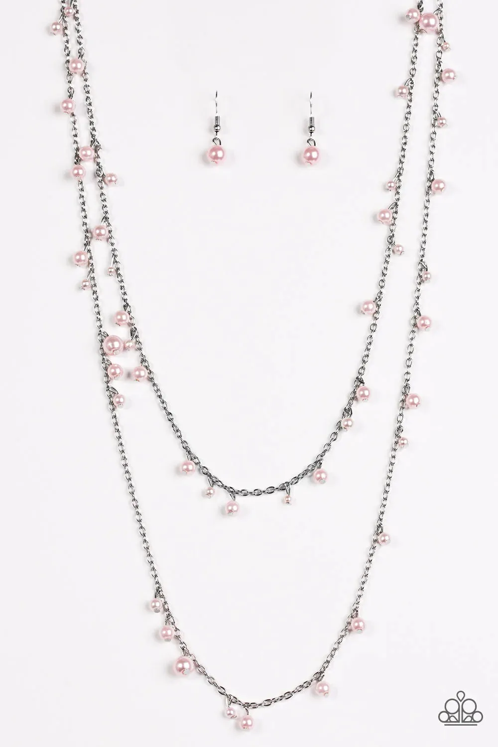 Paparazzi Necklace ~ A Good GLAM Is Hard To Find - Pink