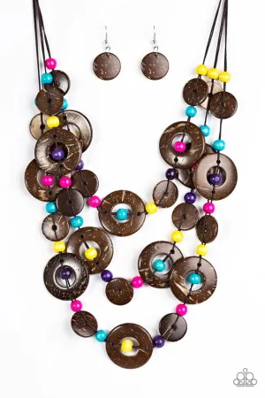 Paparazzi Necklace ~ Bahama Bungalow - Multi