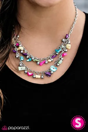 Paparazzi Necklace ~ Coastal Living - Multi