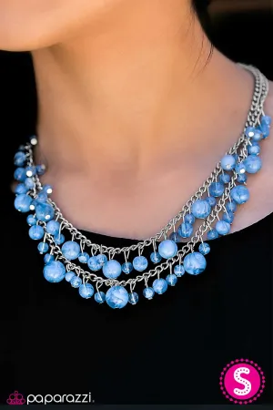 Paparazzi Necklace ~ Summer Isles - Blue