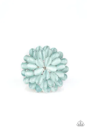 Paparazzi Ring ~ Bloomin Bloomer - Blue