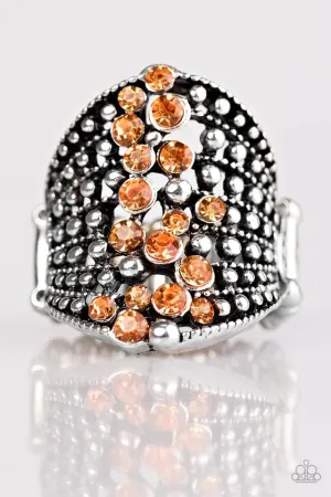 Paparazzi Ring ~ Spotlight Sparkle - Orange