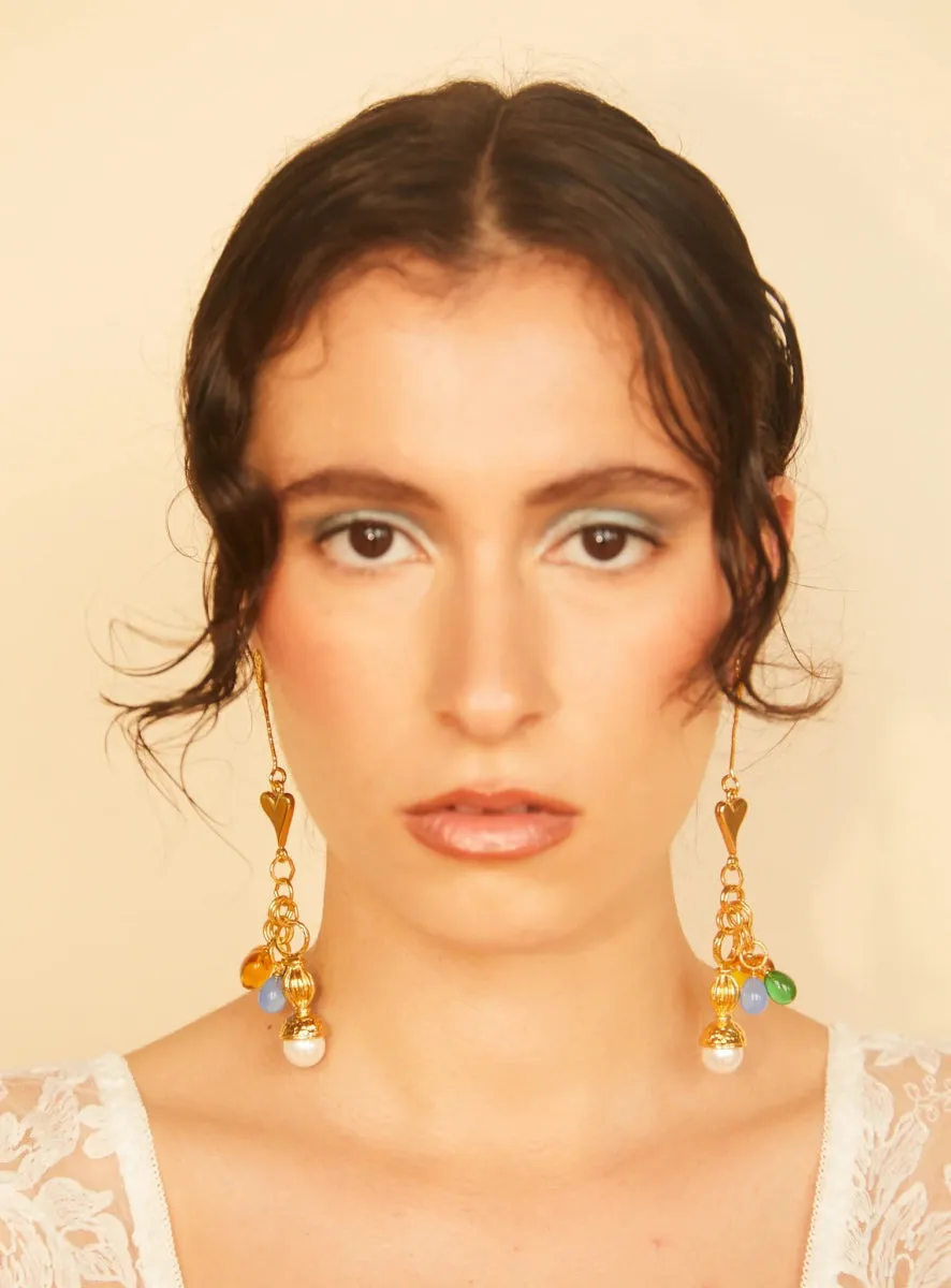 Par Ici Fête Earrings - Gold or Rhodium (Online Exclusive)