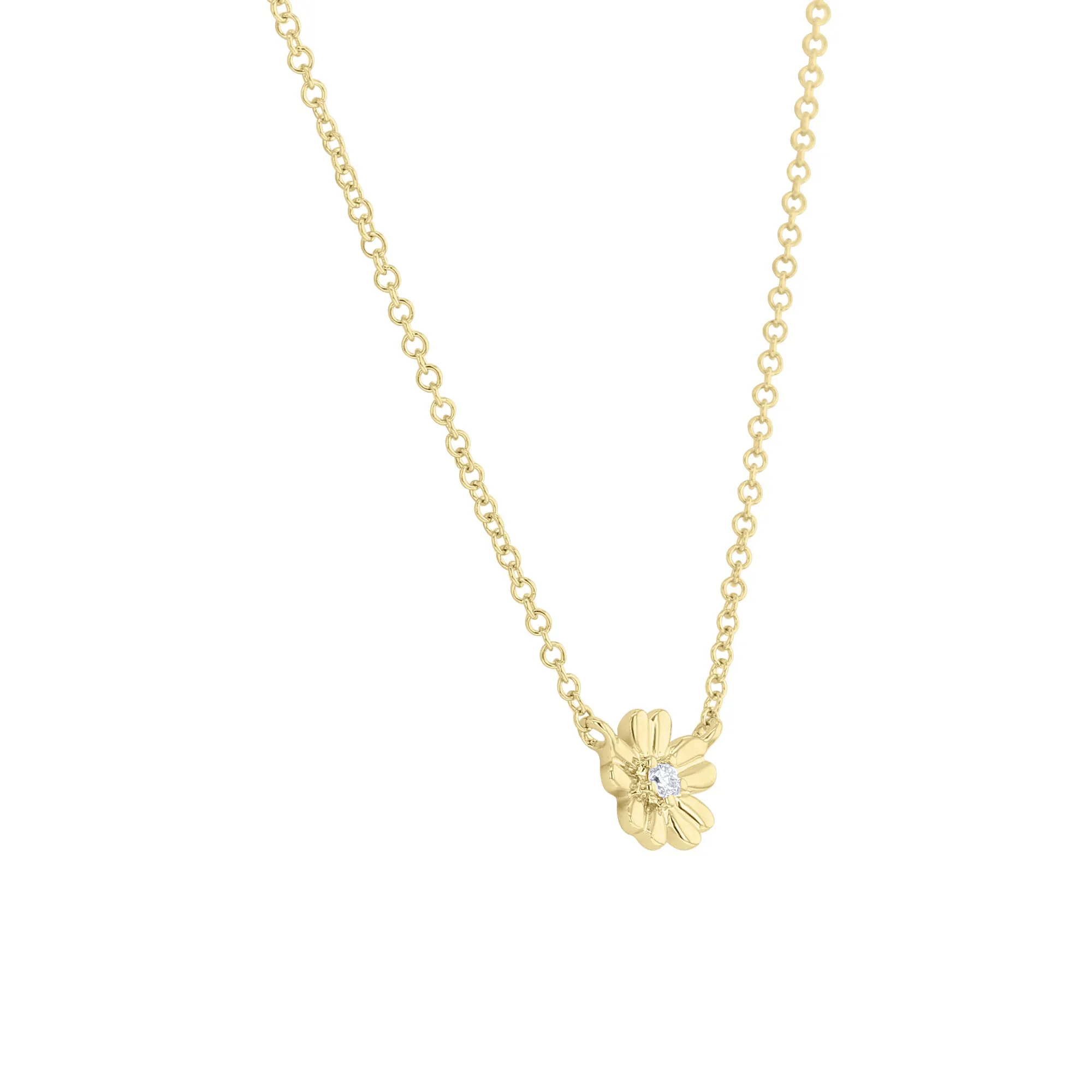 Petite Blossom Diamond Necklace