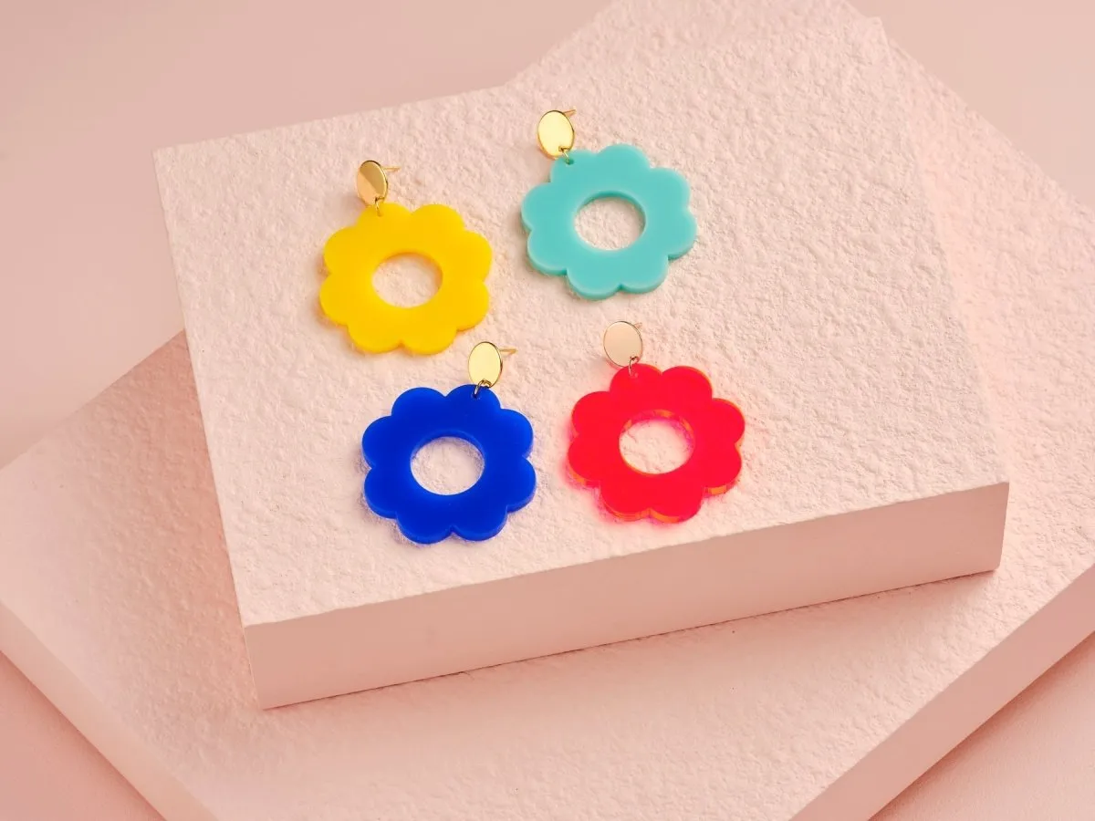 Sama Rakk Flora Earrings (Many Colours)