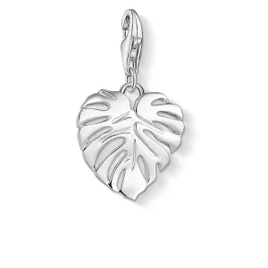 Sterling Silver Thomas Sabo Charm CLub Palm Leaf