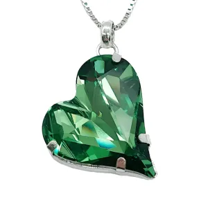 Swarovski Crystals Heart Pendant