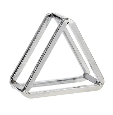 Triangle Napkin Ring Silver 1pc