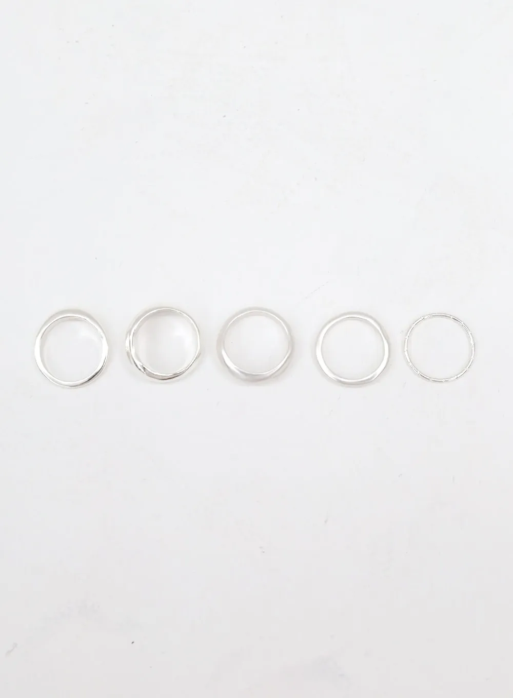 Wavy 5 Set Rings CJ17