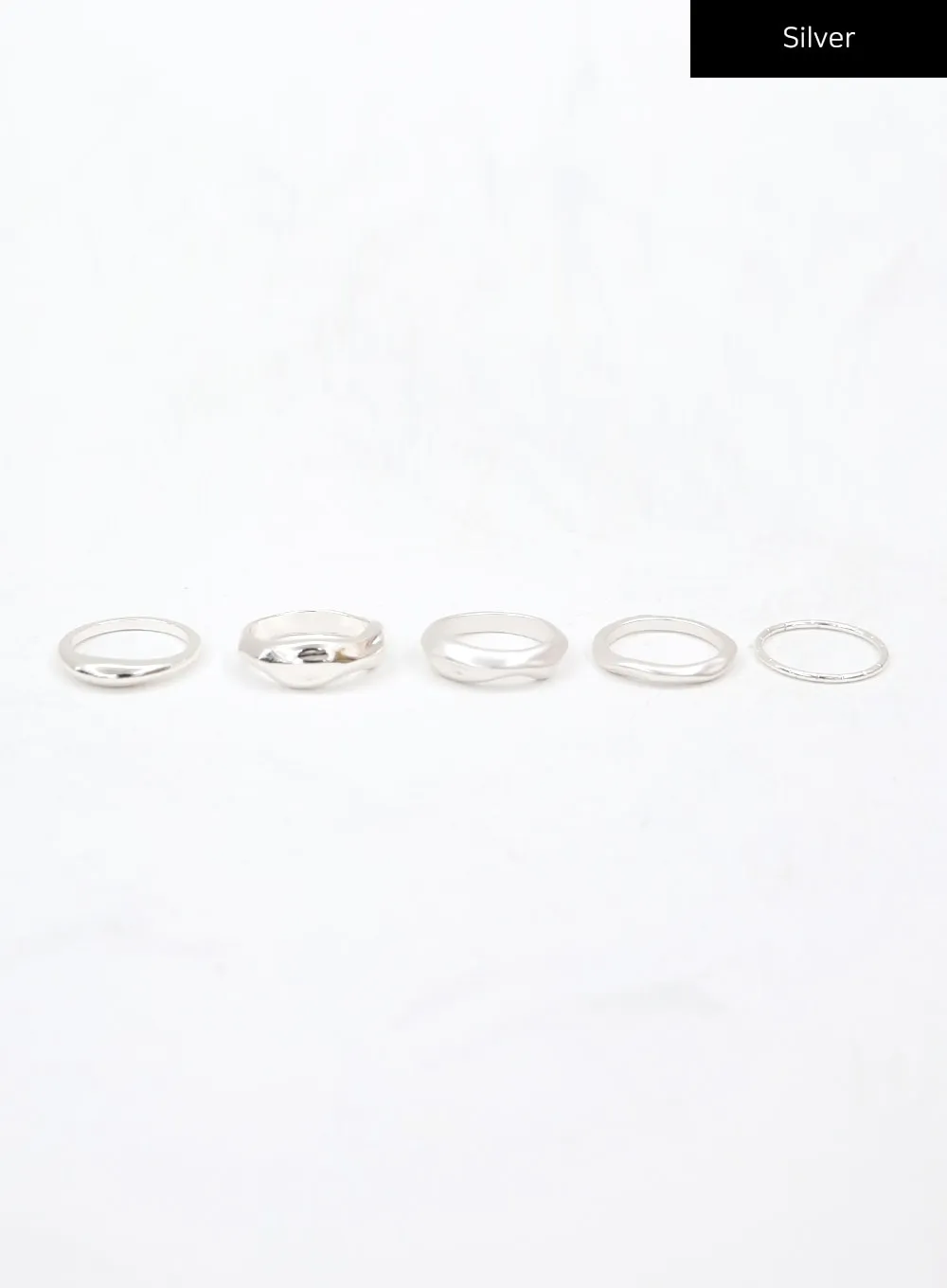 Wavy 5 Set Rings CJ17